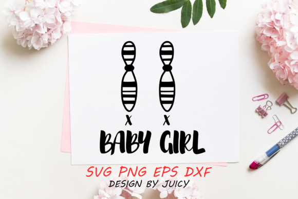 Baby Girl Chromosome XX Graphics and Crafts Review
