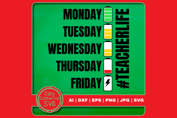 Batter Life of a Tired Exhausted Teacher Graphics and Crafts