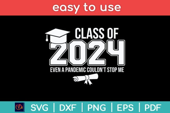 Class of 2024 Graduate Funny Graduation Graphics and Crafts Review