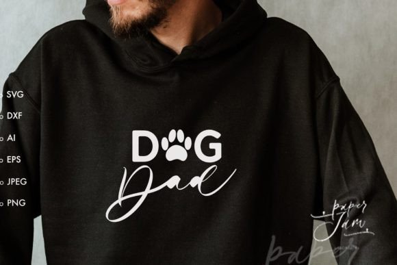Dog Dad Svg Dog Lover Svg Dog Dad Shirt Graphics for Crafts