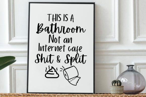 Funny Bathroom Sign Svg: A Designer's Real-World Review