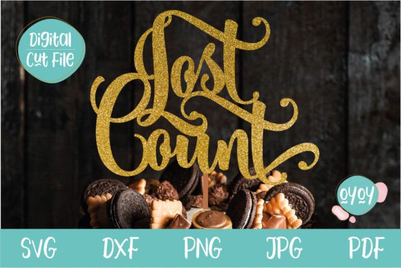 Funny Cake Topper SVG for Adult Birthday Graphics