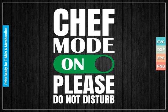 Funny Chef Shirt SVG Printable Files for Crafts & Graphics