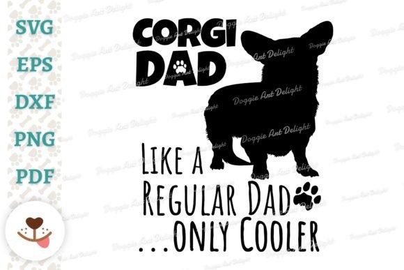 Funny Corgi Dad Svg Png Review
