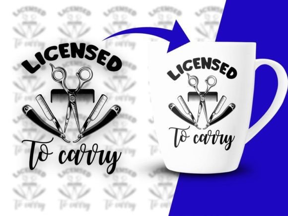 Licensed to Carry Funny Hair Stylist SVG: A Crafts and Graphics Review