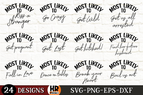 Most Likely to, Girls Bachelorette Party