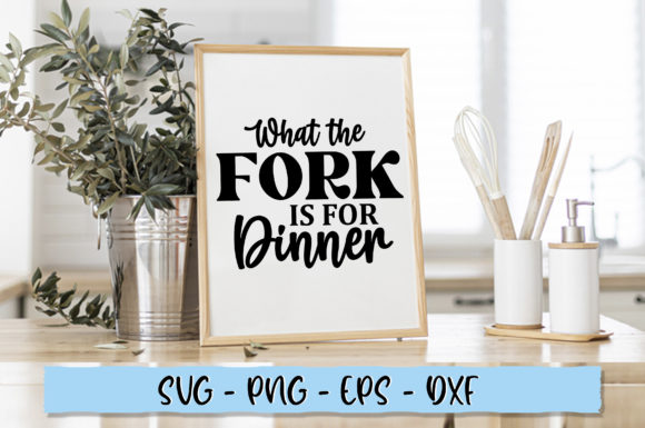 What the Fork is for Dinner SVG: Graphics & Crafts Review